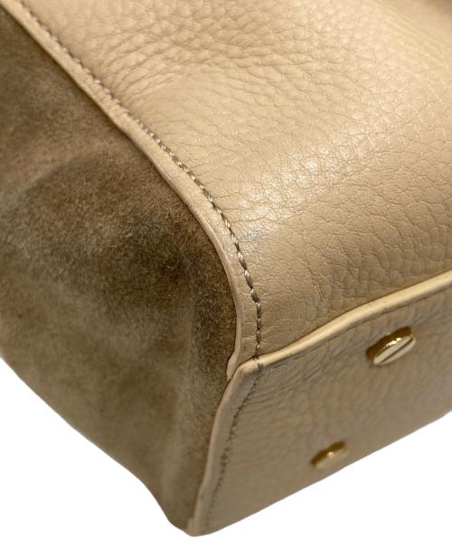 TORY BURCH（トリーバーチ）TORY BURCH (トリーバーチ) ハンドバッグ ブラウンの古着・服飾アイテム