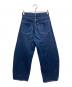 Whim Gazette (ウィムガゼット) ラインカーブDENIM ブルー サイズ:36：7000円