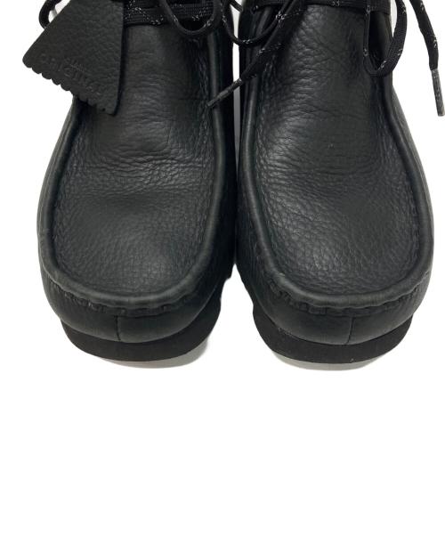 CLARKS ORIGINALS（クラークス オリジナルズ）CLARKS ORIGINALS (クラークス オリジナルズ) ワラビーブーツ ブラック サイズ:27の古着・服飾アイテム