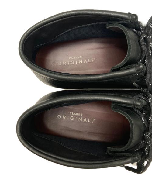 CLARKS ORIGINALS（クラークス オリジナルズ）CLARKS ORIGINALS (クラークス オリジナルズ) ワラビーブーツ ブラック サイズ:27の古着・服飾アイテム