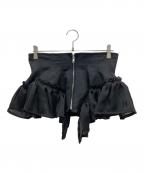 MIYAOミヤオ）の古着「フリルコルセット」｜ブラック