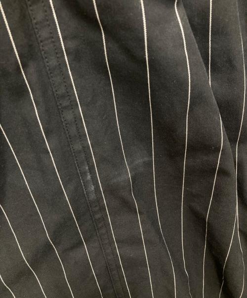sacai（サカイ）sacai (サカイ) 取り外し可ストライプワンピース ブラック サイズ:2の古着・服飾アイテム