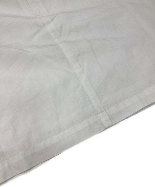 COMME des GARCONS（コムデギャルソン）COMME des GARCONS (コムデギャルソン) アシンメトリーカットオフデザインカットソー ホワイト サイズ:Sの古着・服飾アイテム