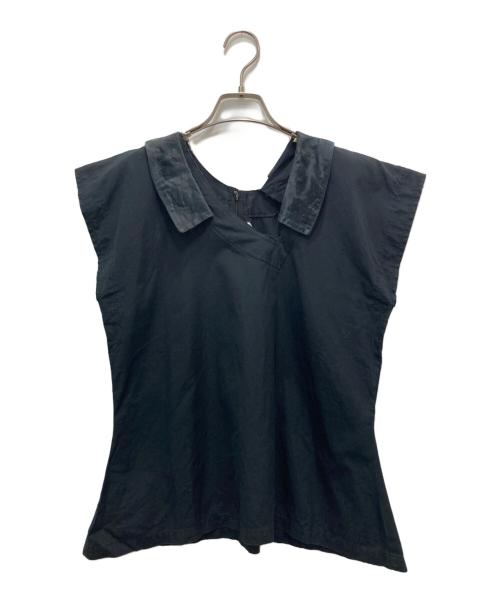 COMME des GARCONS（コムデギャルソン）COMME des GARCONS (コムデギャルソン) アシンメトリーデザインカットソー ブラック サイズ:Sの古着・服飾アイテム