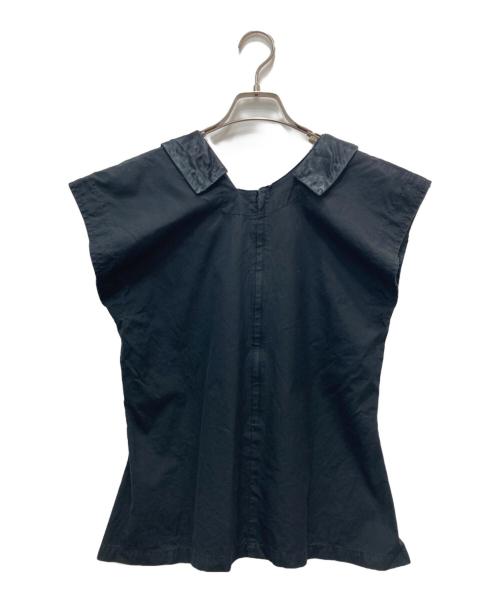 COMME des GARCONS（コムデギャルソン）COMME des GARCONS (コムデギャルソン) アシンメトリーデザインカットソー ブラック サイズ:Sの古着・服飾アイテム