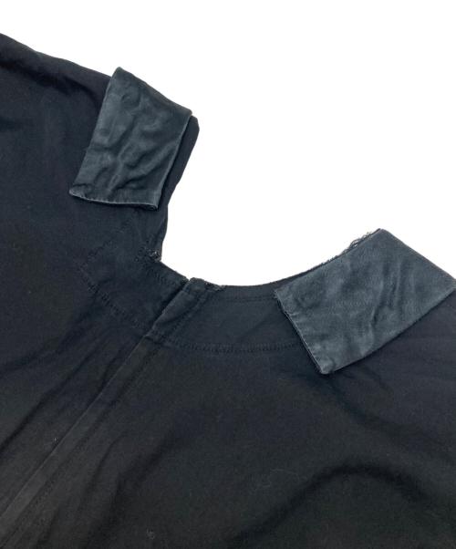 COMME des GARCONS（コムデギャルソン）COMME des GARCONS (コムデギャルソン) アシンメトリーデザインカットソー ブラック サイズ:Sの古着・服飾アイテム