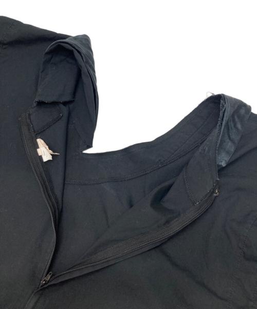 COMME des GARCONS（コムデギャルソン）COMME des GARCONS (コムデギャルソン) アシンメトリーデザインカットソー ブラック サイズ:Sの古着・服飾アイテム