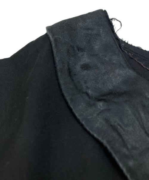 COMME des GARCONS（コムデギャルソン）COMME des GARCONS (コムデギャルソン) アシンメトリーデザインカットソー ブラック サイズ:Sの古着・服飾アイテム