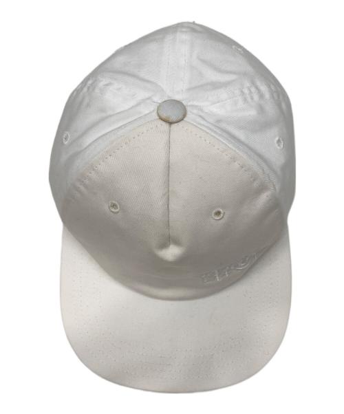 Maison Margiela（メゾンマルジェラ）Maison Margiela (メゾンマルジェラ) ロゴキャップ ホワイトの古着・服飾アイテム