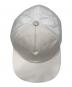 中古・古着 Maison Margiela (メゾンマルジェラ) ロゴキャップ ホワイト：7000円