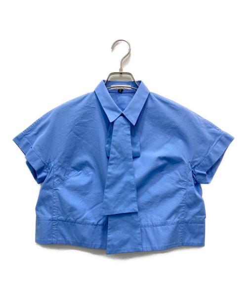 SHE TOKYO（シートーキョー）SHE Tokyo (シートーキョー) 3WAYブラウス ブルーの古着・服飾アイテム