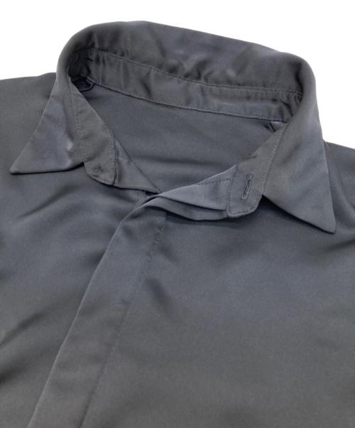 SHE TOKYO（シートーキョー）SHE Tokyo (シートーキョー) 比翼半袖ブラウス ブラック サイズ:1の古着・服飾アイテム