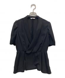 SHE TOKYO（シートーキョー）の古着「Jill Georgette Navy」｜ブラック