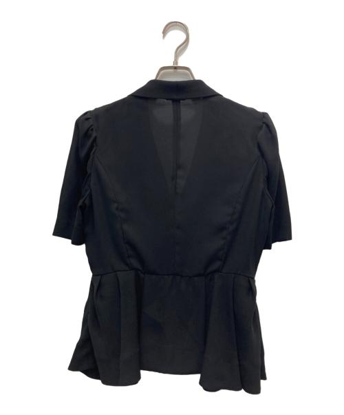 SHE TOKYO（シートーキョー）SHE TOKYO (シートーキョー) Jill Georgette Navy ブラック サイズ:1の古着・服飾アイテム