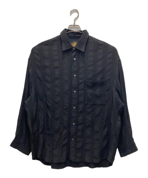 MAISON SPECIAL（メゾンスペシャル）MAISON SPECIAL (メゾンスペシャル) Prime-Over Regular Collar Shirt ブラック サイズ:2の古着・服飾アイテム
