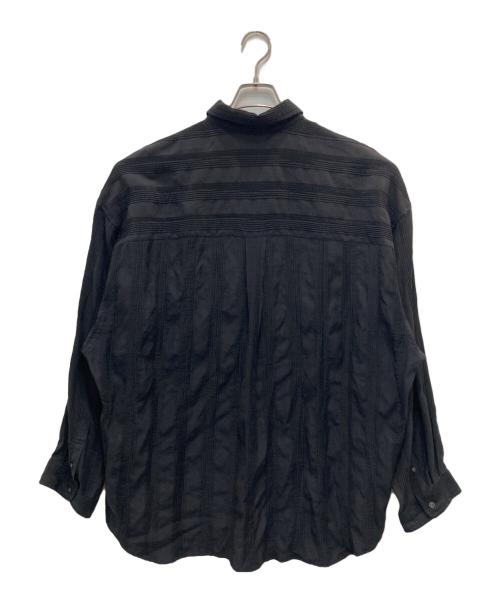 MAISON SPECIAL（メゾンスペシャル）MAISON SPECIAL (メゾンスペシャル) Prime-Over Regular Collar Shirt ブラック サイズ:2の古着・服飾アイテム