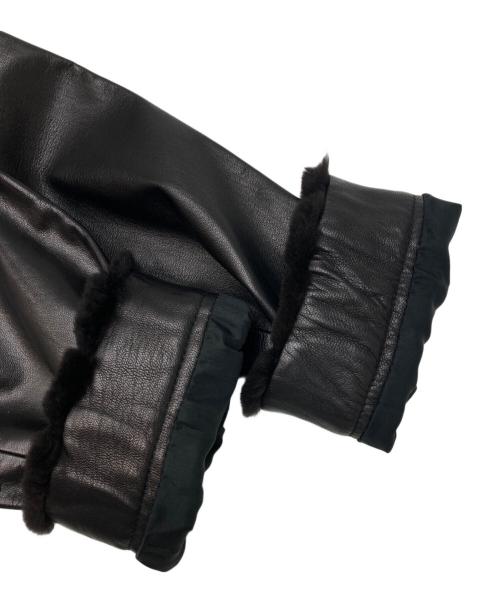 BALMAIN（バルマン）BALMAIN (バルマン) レザージャケット ブラック サイズ:11の古着・服飾アイテム