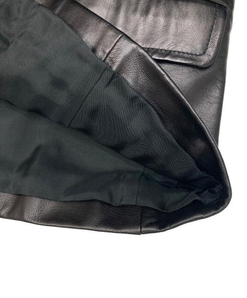 BALMAIN（バルマン）BALMAIN (バルマン) レザージャケット ブラック サイズ:11の古着・服飾アイテム