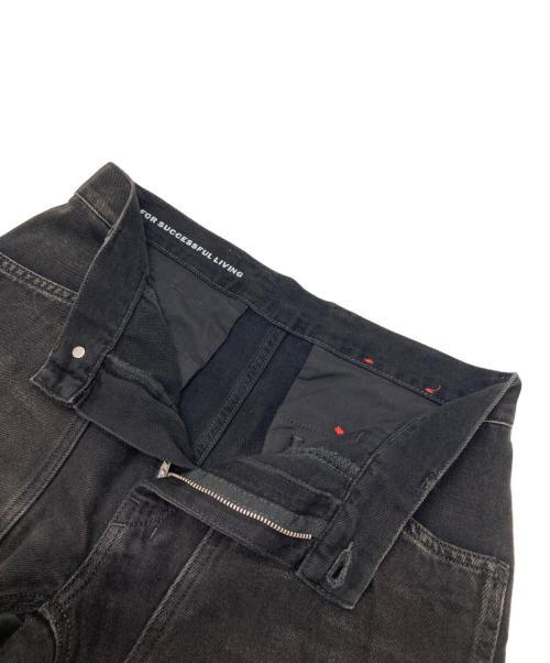 DIESEL（ディーゼル）DIESEL (ディーゼル) デニムパンツ ブラック サイズ:W26の古着・服飾アイテム