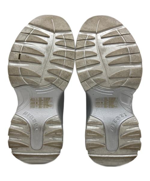 DIESEL（ディーゼル）DIESEL (ディーゼル) ミュール シルバー サイズ:23の古着・服飾アイテム