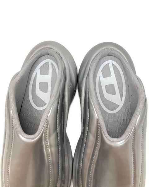 DIESEL（ディーゼル）DIESEL (ディーゼル) ミュール シルバー サイズ:23の古着・服飾アイテム