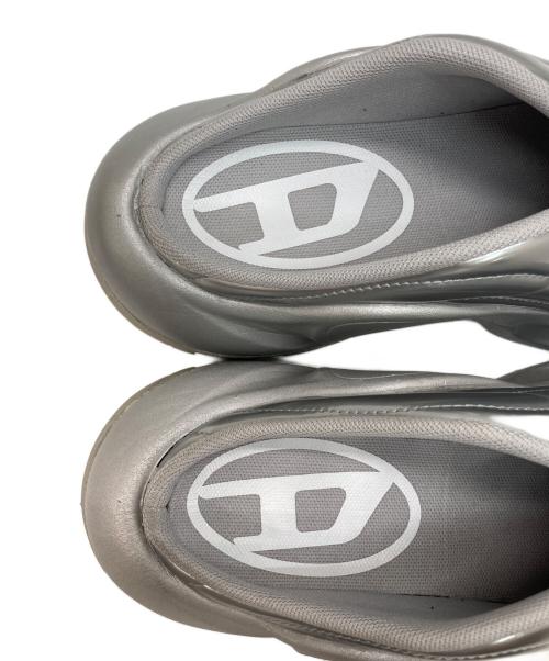 DIESEL（ディーゼル）DIESEL (ディーゼル) ミュール シルバー サイズ:23の古着・服飾アイテム