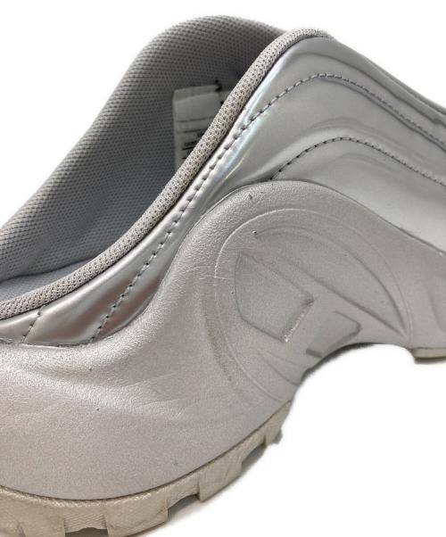 DIESEL（ディーゼル）DIESEL (ディーゼル) ミュール シルバー サイズ:23の古着・服飾アイテム