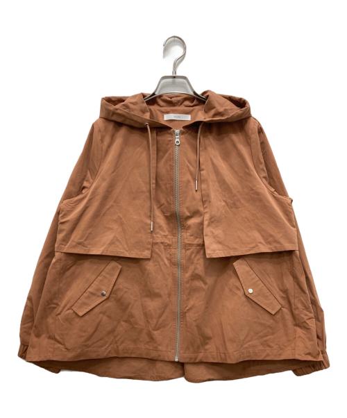 kelen（ケレン）kelen (ケレン) コットンフラップデザインフードジャケット ブラウン サイズ:Mの古着・服飾アイテム