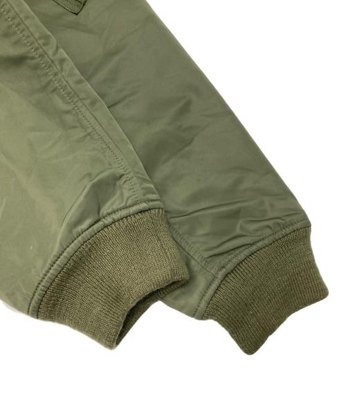 POLO RALPH LAUREN（ポロ・ラルフローレン）POLO RALPH LAUREN (ポロ・ラルフローレン) MA-1ジャケット グリーン サイズ:Lの古着・服飾アイテム