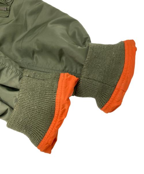 POLO RALPH LAUREN（ポロ・ラルフローレン）POLO RALPH LAUREN (ポロ・ラルフローレン) MA-1ジャケット グリーン サイズ:Lの古着・服飾アイテム