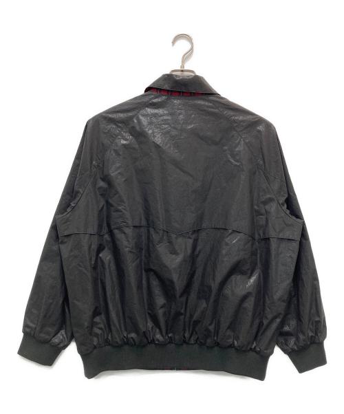 6(ROKU) BEAUTY&YOUTH（ロク ビューティーアンドユース）6(ROKU) BEAUTY&YOUTH (ロク ビューティーアンドユース) リバーシブル ブルゾン チェック ジャケット レッド×グレー サイズ:38の古着・服飾アイテム