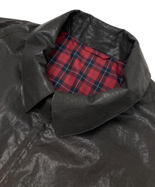 6(ROKU) BEAUTY&YOUTH（ロク ビューティーアンドユース）6(ROKU) BEAUTY&YOUTH (ロク ビューティーアンドユース) リバーシブル ブルゾン チェック ジャケット レッド×グレー サイズ:38の古着・服飾アイテム