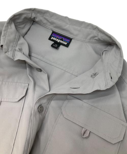 Patagonia（パタゴニア）Patagonia (パタゴニア) L/s Self Guided Hike Shirt グレー サイズ:XSの古着・服飾アイテム