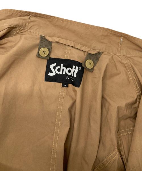 Schott（ショット）Schott (ショット) モッズコート ベージュ サイズ:Sの古着・服飾アイテム