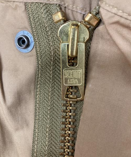 Schott（ショット）Schott (ショット) モッズコート ベージュ サイズ:Sの古着・服飾アイテム