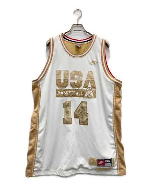 NIKE（ナイキ）NIKE (ナイキ) ゲームシャツ ホワイト サイズ:XXLの古着・服飾アイテム