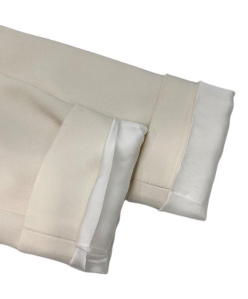 theory（セオリー）theory (セオリー) ノーカラージャケット アイボリーの古着・服飾アイテム