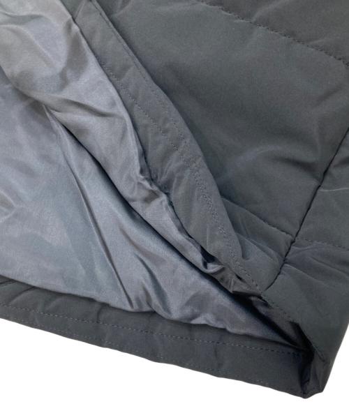 Rene（ルネ）Rene (ルネ) ベロア切替パールジップ中綿コート ブラック サイズ:36の古着・服飾アイテム