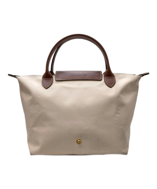 LONGCHAMP（ロンシャン）LONGCHAMP (ロンシャン) ハンドバッグ アイボリーの古着・服飾アイテム