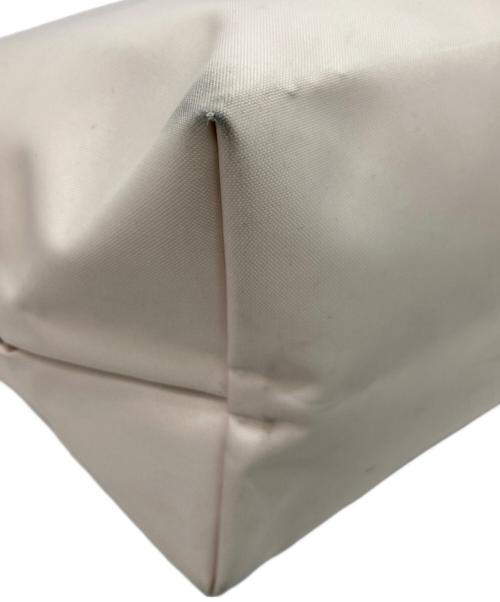 LONGCHAMP（ロンシャン）LONGCHAMP (ロンシャン) ハンドバッグ アイボリーの古着・服飾アイテム