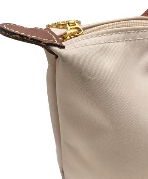 LONGCHAMP（ロンシャン）LONGCHAMP (ロンシャン) ハンドバッグ アイボリーの古着・服飾アイテム