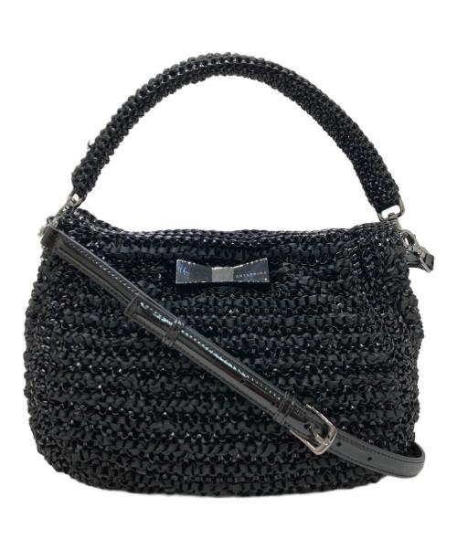 ANTEPRIMA（アンテプリマ）ANTEPRIMA (アンテプリマ) 2WAYワイヤーバッグ ブラックの古着・服飾アイテム