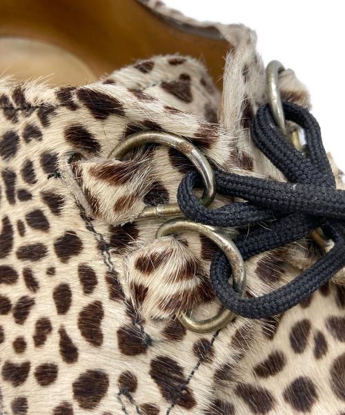 GEORGE COX（ジョージコックス）GEORGE COX (ジョージコックス) ハラコレオパード ベージュ×ブラウン サイズ:8の古着・服飾アイテム