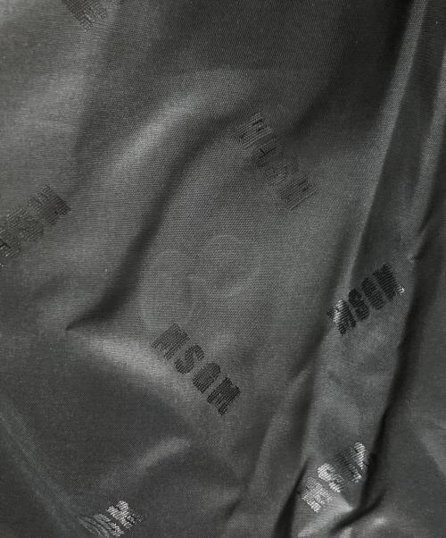 MSGM（エムエスジーエム）MSGM (エムエスジーエム) 千鳥格子ウールダブルコート ホワイト×ブラック サイズ:38の古着・服飾アイテム