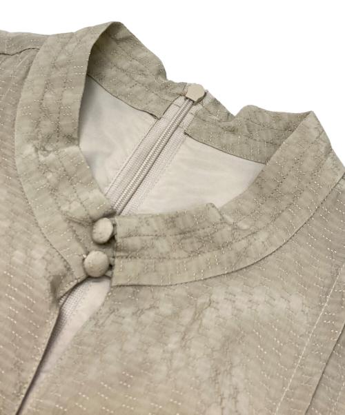 PUBLIC TOKYO（パブリックトウキョウ）PUBLIC TOKYO (パブリックトウキョウ) レースアップパンツドレス ベージュ サイズ:FREE 未使用品の古着・服飾アイテム