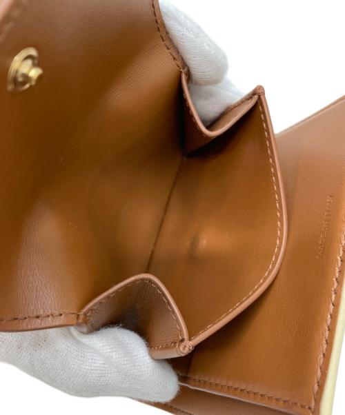 CELINE（セリーヌ）CELINE (セリーヌ) スモールフラップウォレット ベージュの古着・服飾アイテム