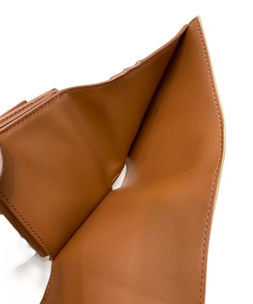 CELINE（セリーヌ）CELINE (セリーヌ) スモールフラップウォレット ベージュの古着・服飾アイテム