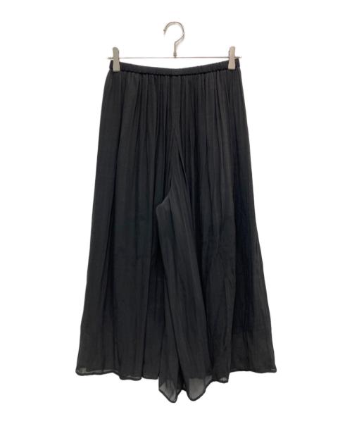 BEARDSLEY（ビアズリー）BEARDSLEY (ビアズリー) シワシフォンギャザーパンツ ブラック サイズ:FREEの古着・服飾アイテム