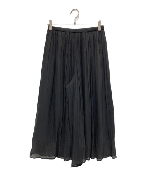 BEARDSLEY（ビアズリー）BEARDSLEY (ビアズリー) シワシフォンギャザーパンツ ブラック サイズ:FREEの古着・服飾アイテム