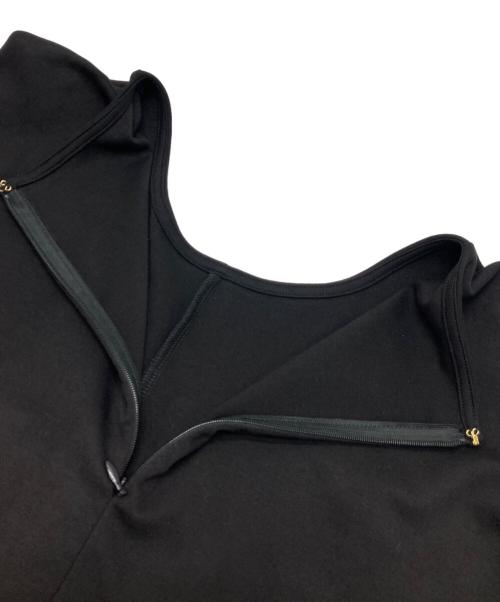 CADUNE（カデュネ）CADUNE (カデュネ) リラックスオールインワン ブラック サイズ:36の古着・服飾アイテム